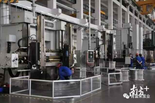 65年来，广州贾博绿色环保产品有限公司一直专注于泵领域的研究和应用，图为广州贾博绿色环保产品有限公司车间